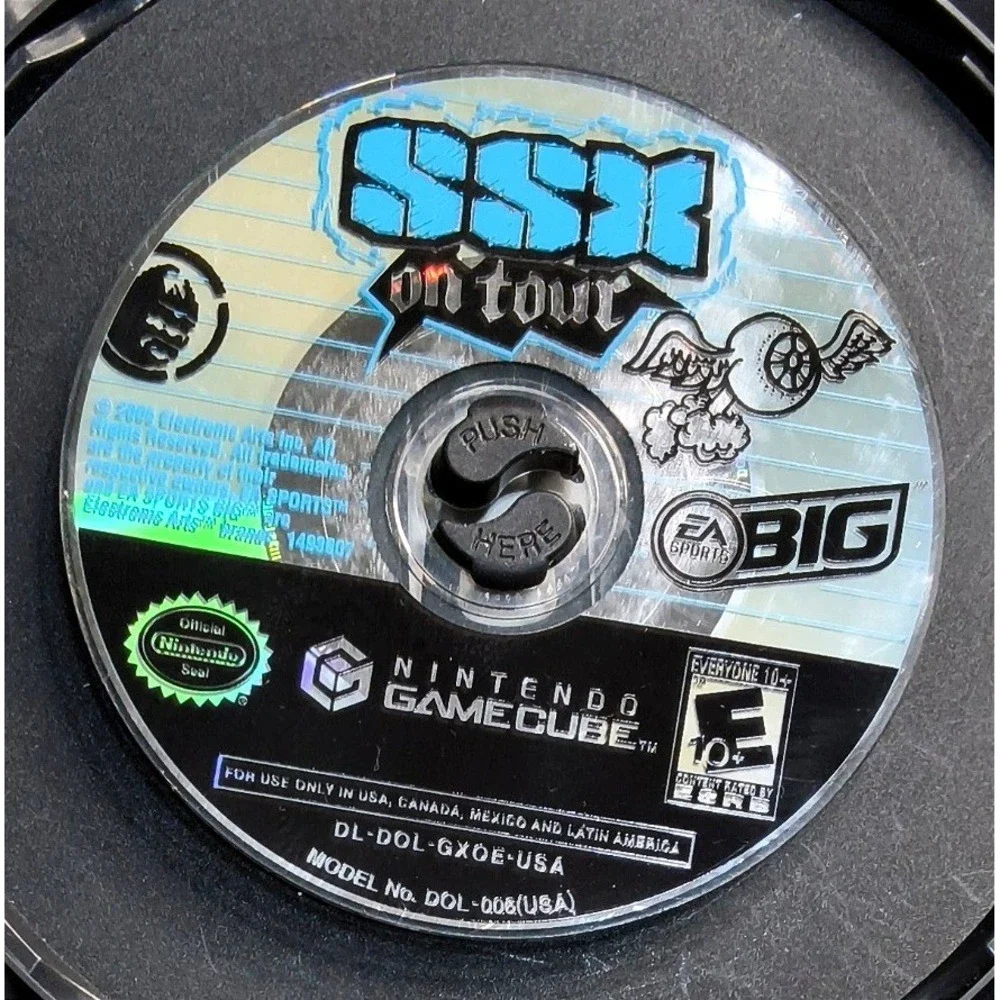 Nintendo SSX On Tour Video Game GameCube Black Snowboarding Sports DL-DOL-GXOE